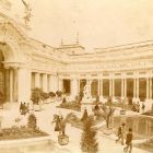 Exhibition photograph - Courtyard of the Petit Palais, Paris Universal Expositin 1900